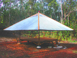Bamboo Pyramid Shelter Hawaii
